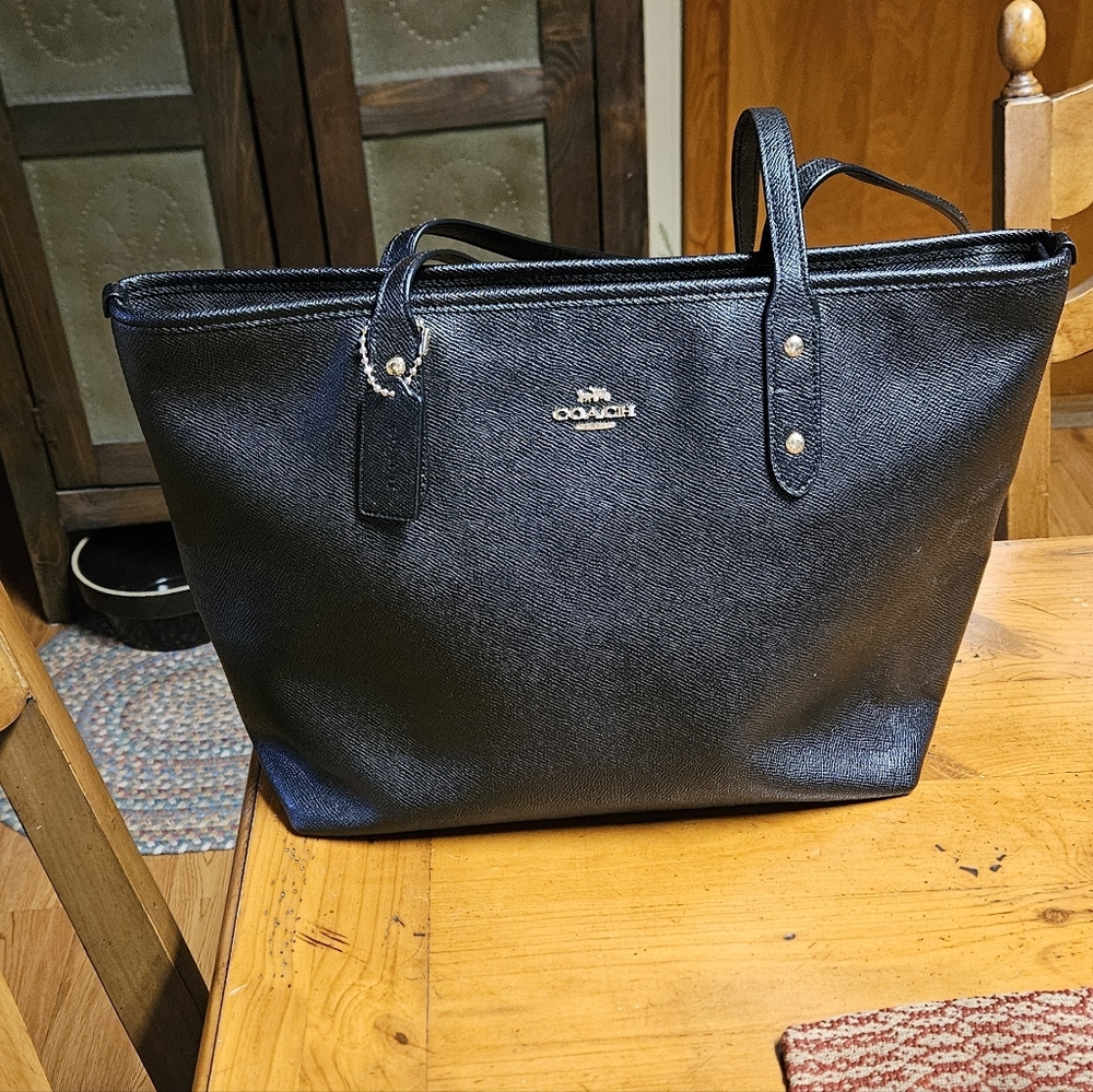 Coach Black Tote